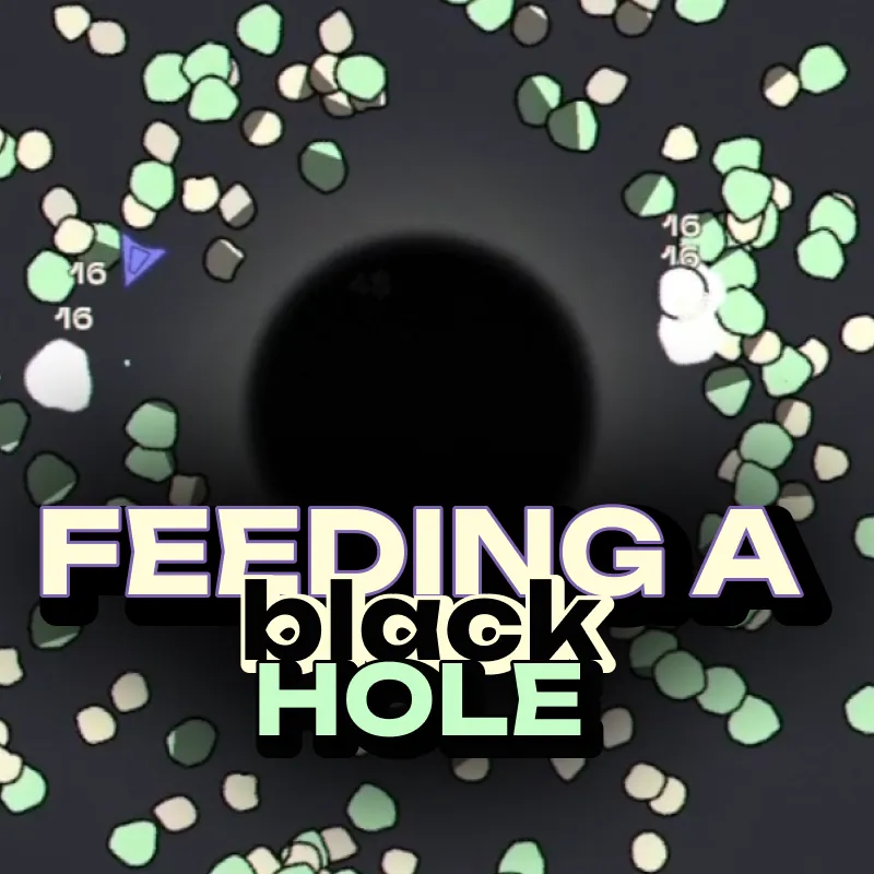 Feeding A Black Hole