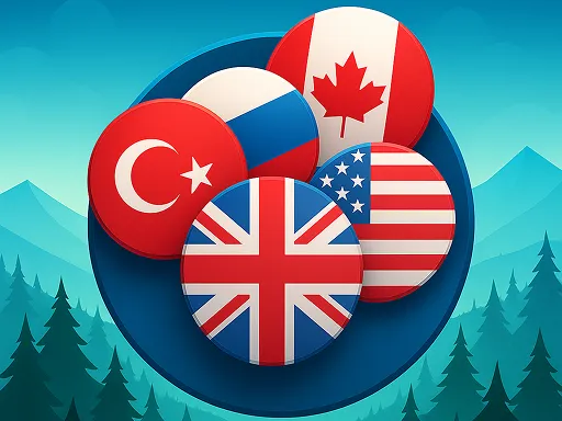 Flag Merging   Puzzle Game