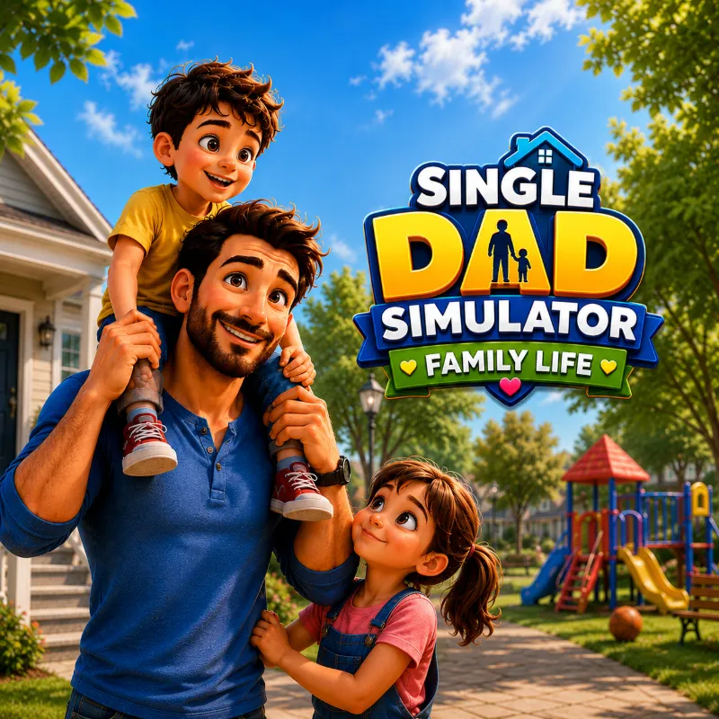 Single Dad Simulator Family Life