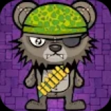Teddy Bear Zombies Machine Gun